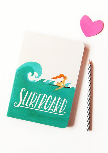 Surfboard Notebook - Draw Me a Song