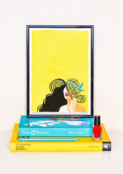 Walking On Sunshine Print - Draw Me a Song