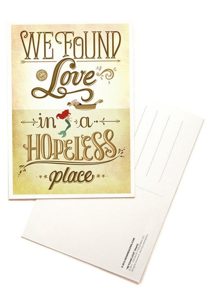 We Found Love Postcards - Draw Me a Song