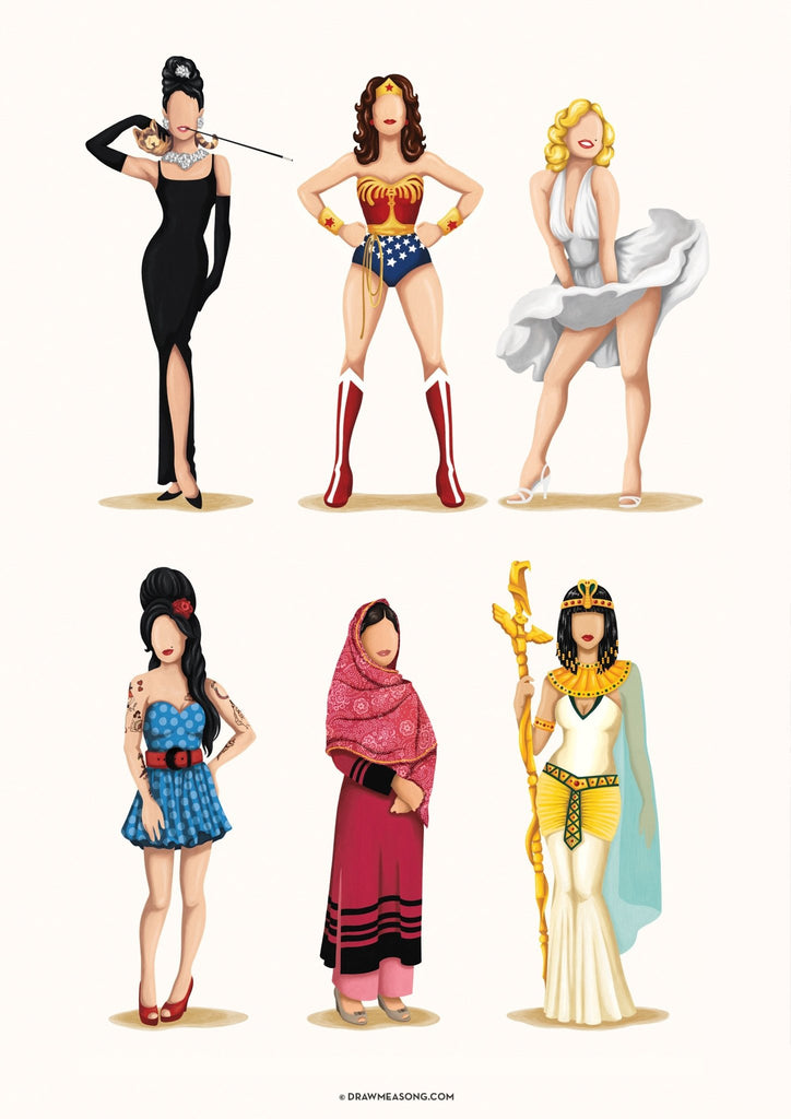 Who Run the World Art Print - Draw Me a Song