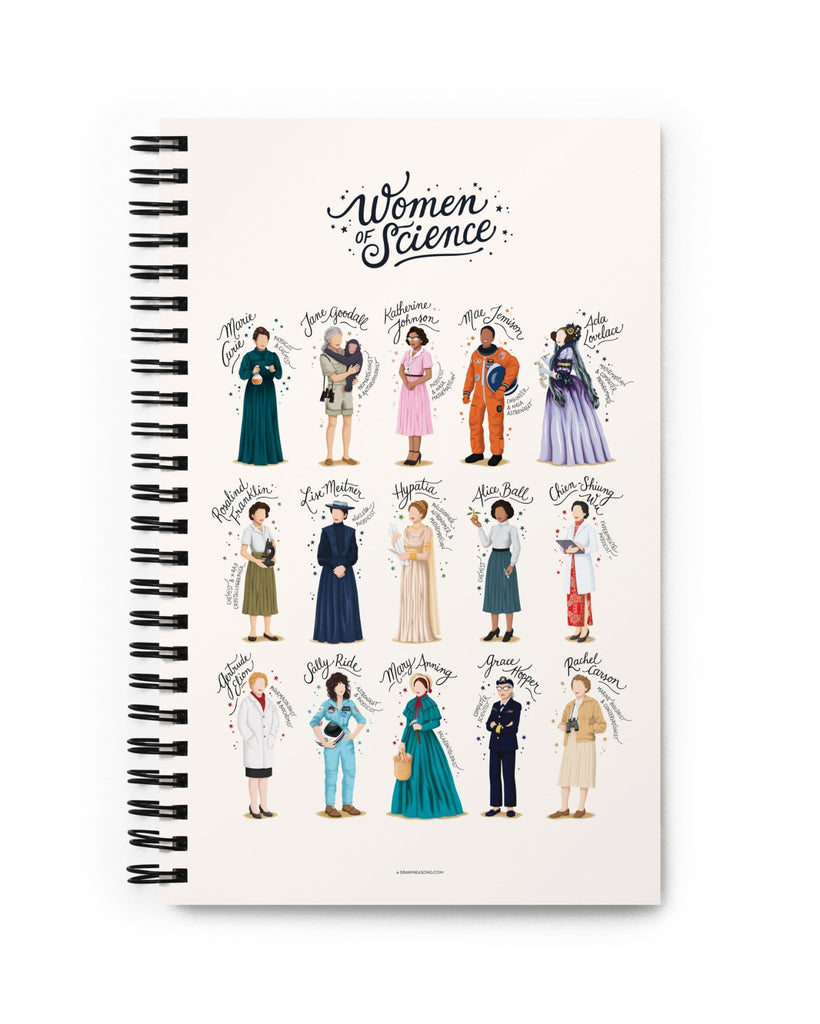 Women of Science Notebook - Draw Me a Song