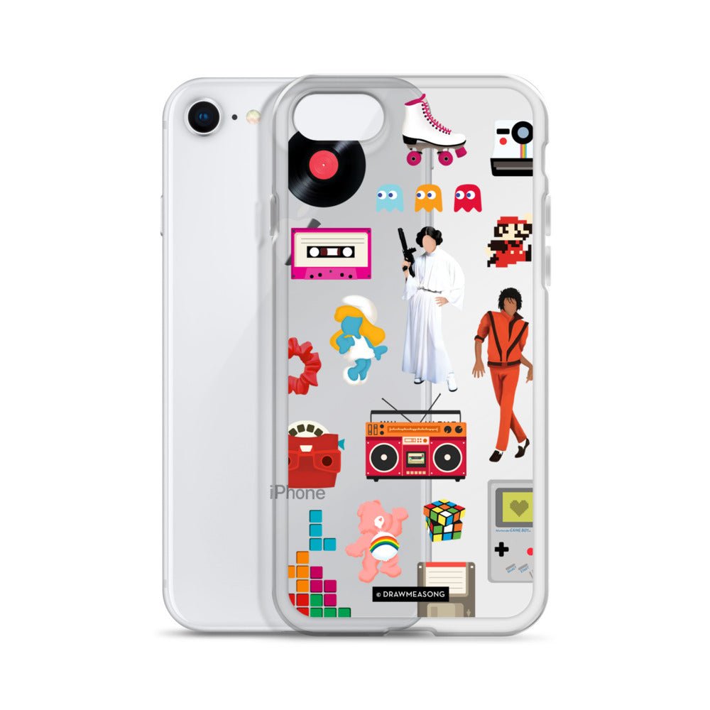 Acceptable in the 80s iPhone Case - Draw Me a Song
