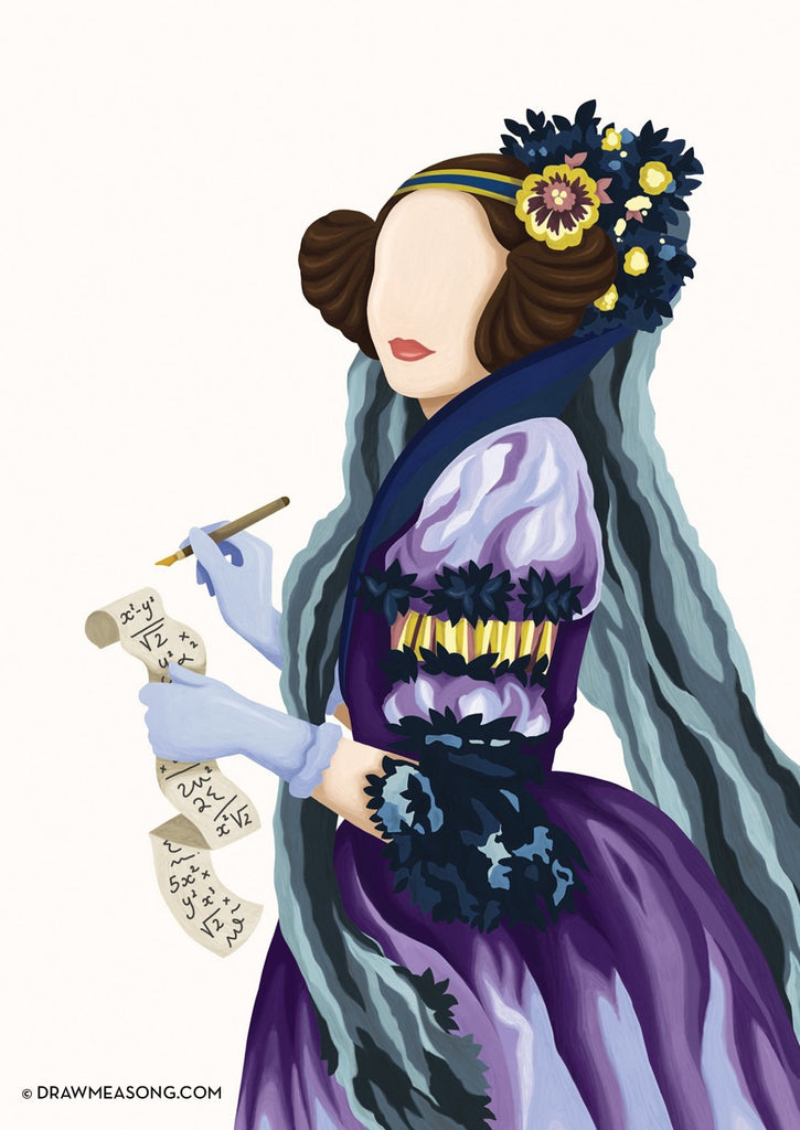 Ada Lovelace Art Print - Draw Me a Song