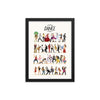 Framed Everybody Dance Now Art Print - Draw Me a Song