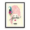 FRAMED Flawless Marie Antoinette Print - Draw Me a Song