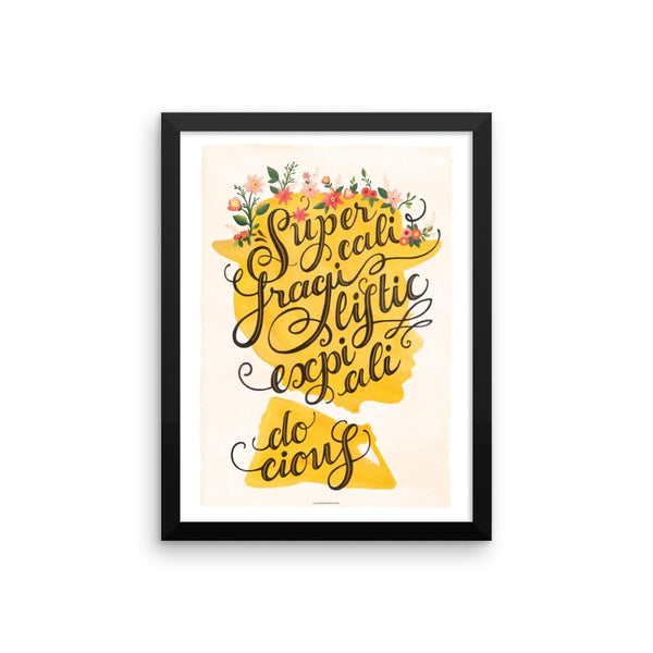 FRAMED Mary Poppins Art Print - Draw Me a Song