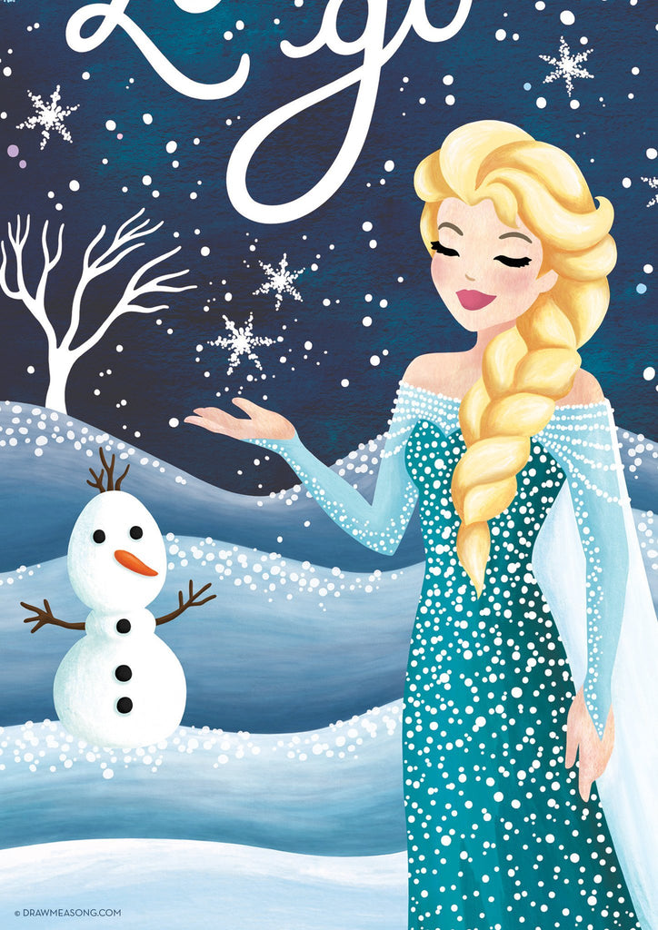 Disney Frozen Elsa Art
