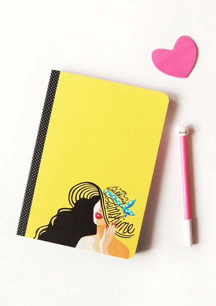 Walking On Sunshine Notebook - Draw Me a Song