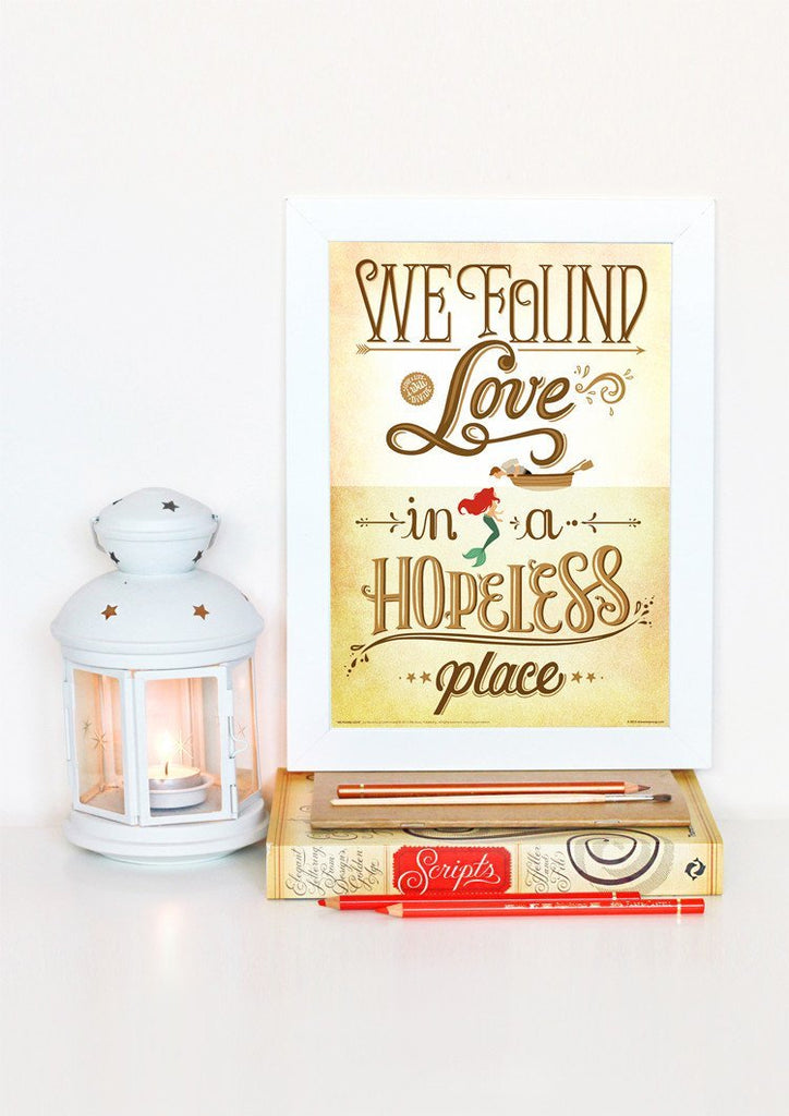 We Found Love Print - Draw Me a Song